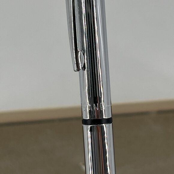 Garland Bubble Top Logo Vintage Ball Point Advertising Pen Chrome Electro Motive - Picture 4 of 16